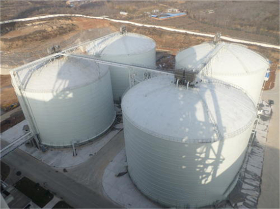 广东5000吨立式粉煤灰储存罐